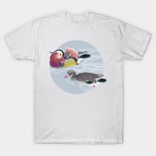Ukiyo-e Ducks T-Shirt